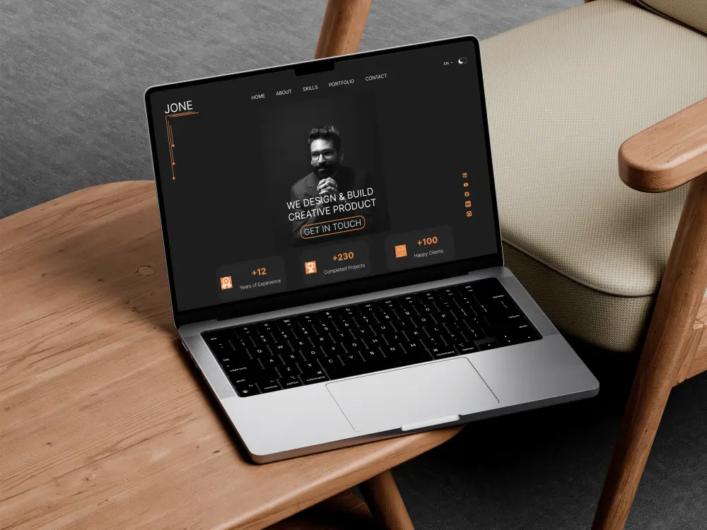 تصميم بورتفوليو يبيع مهاراتك قبل أن تتكلم