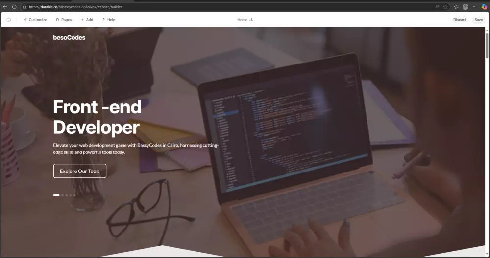 تصميم صفحات هبوط