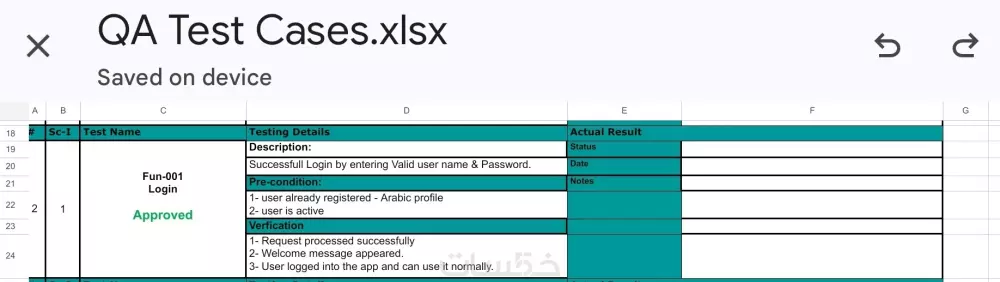كتابة حالات إختبار Test Cases إحترافية تساعدك في إكتشاف الأخطاء