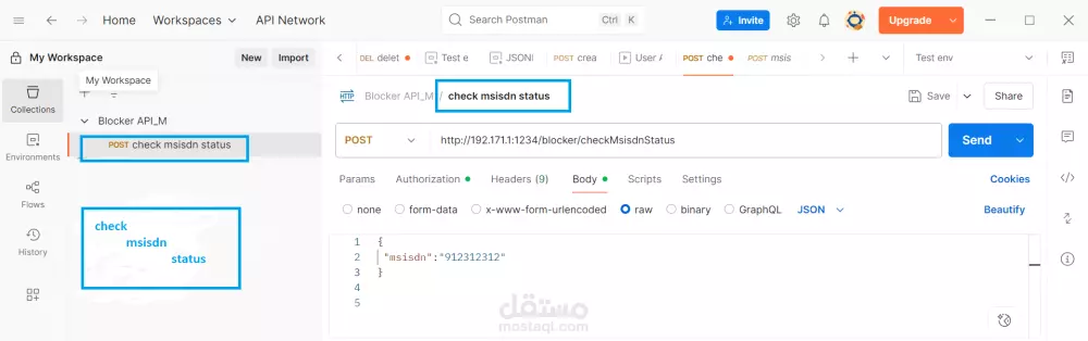 إختبار شامل لواجهات برمجة التطبيقات (API) مع تقرير مفصل بالمشكلات والأخطاء(Bugs)