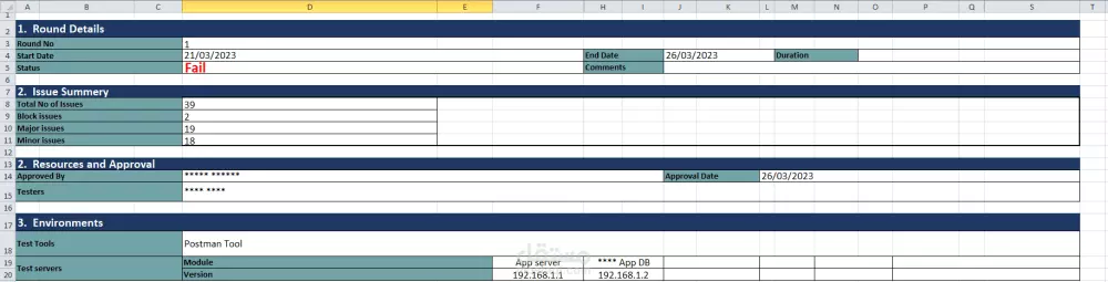 إختبار شامل لواجهات برمجة التطبيقات (API) مع تقرير مفصل بالمشكلات والأخطاء(Bugs)