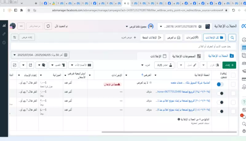 اطلاق حملاة اعلانية فيسبوك + انستجرام - من صفحتي او صفحة العميل . لمدة اسبوع مقابل 100$ واسبوعين مقابل 150$