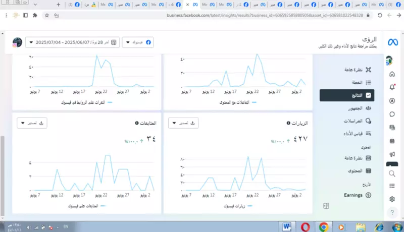اطلاق حملاة اعلانية فيسبوك + انستجرام - من صفحتي او صفحة العميل . لمدة اسبوع مقابل 100$ واسبوعين مقابل 150$