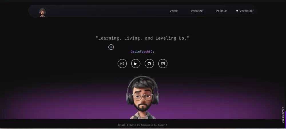 صمّم هويتك الرقمية – صفحة هبوط احترافية لمستقلين ومحترفين