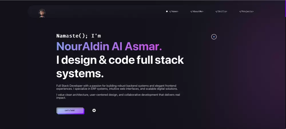صمّم هويتك الرقمية – صفحة هبوط احترافية لمستقلين ومحترفين