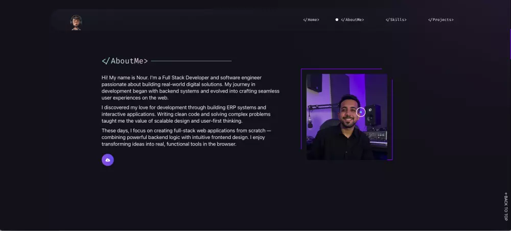 صمّم هويتك الرقمية – صفحة هبوط احترافية لمستقلين ومحترفين