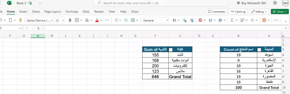 جمع وتنظيم بيانات الشركات في ملف Excel بتنسيق احترافي