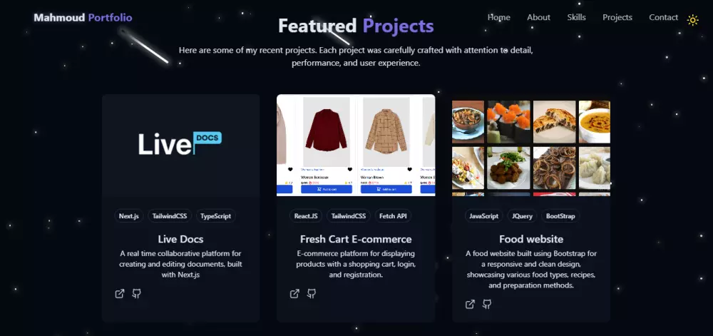 تصميم و تطوير موقع شخصي