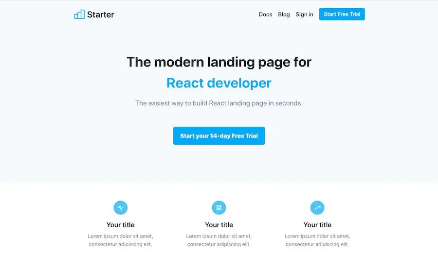 سأقوم بتصميم صفحة Landing Page احترافية باستخدام React, Tailwind CSS