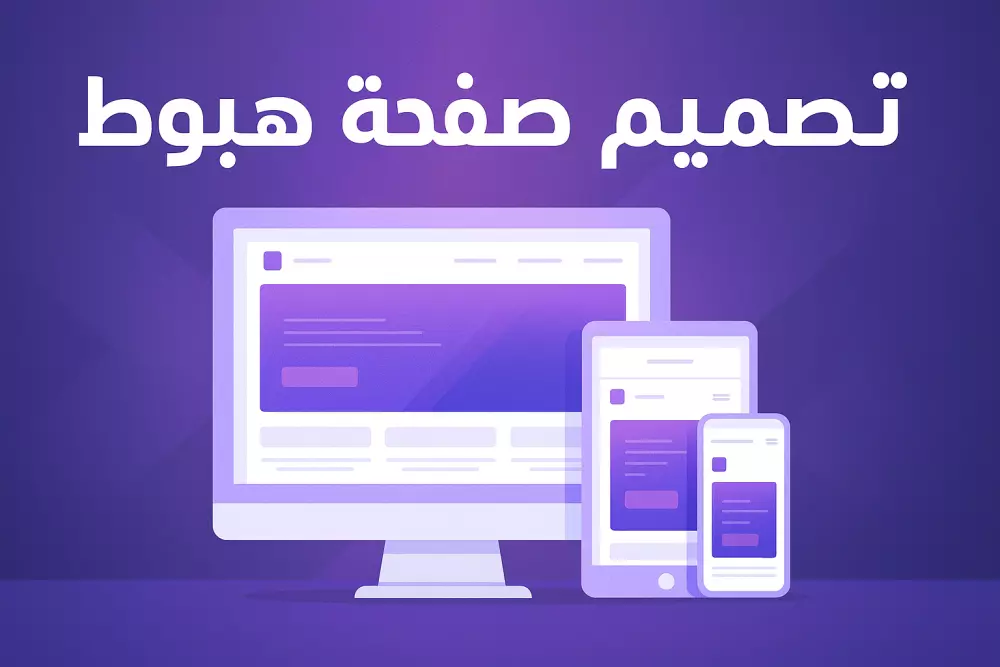 صفحة هبوط احترافية لزيادة المبيعات وجذب العملاء