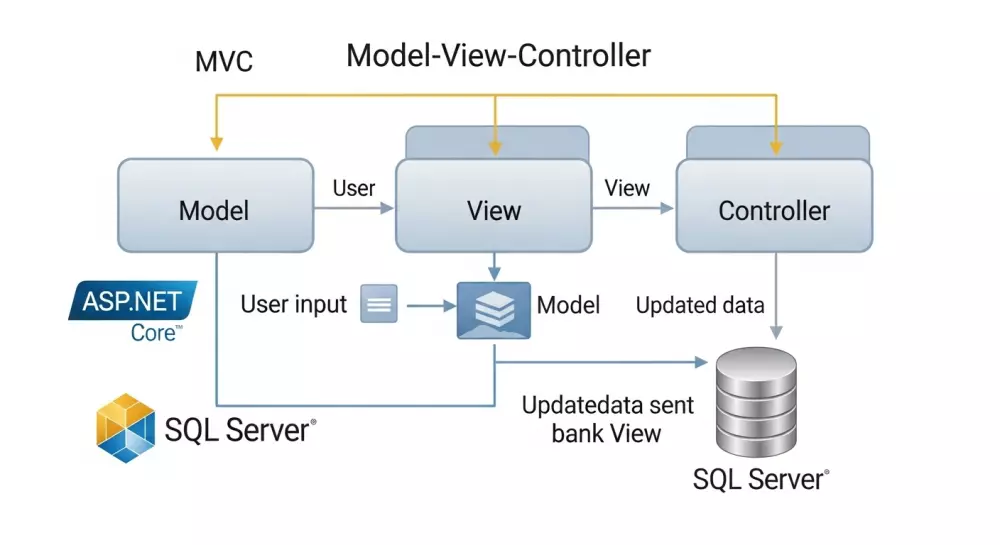بناء تطبيقات ويب احترافية (ASP.NET Core MVC + SQL Server)