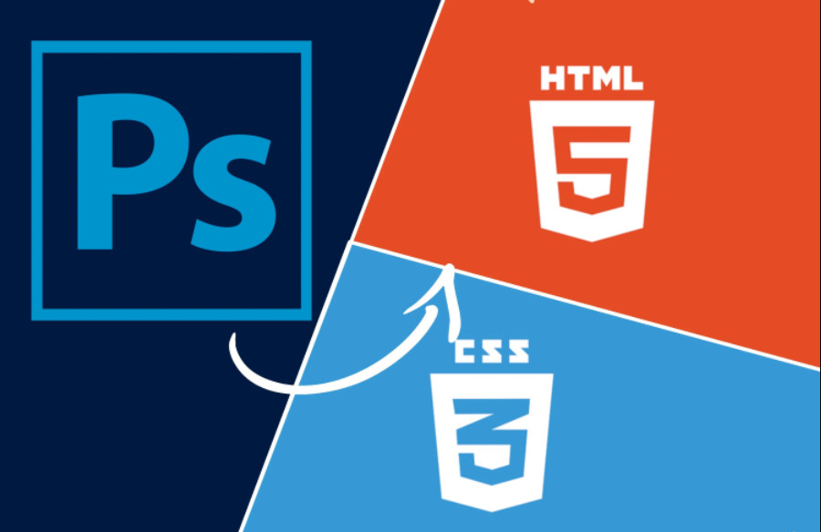 تحويل ملفات ال psd الى HTML& CSS
