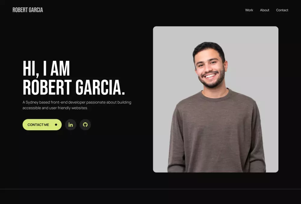 تصميم وإنشاء موقع بورتفوليو-Portfolio شخصي احترافي ومتجاوب