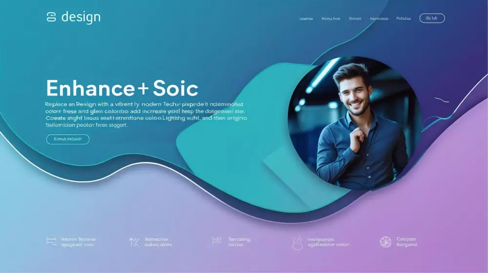 تصميم موقع من صفحة واحدة متجاوب HTML5-CSS3-Bootstrap-JS