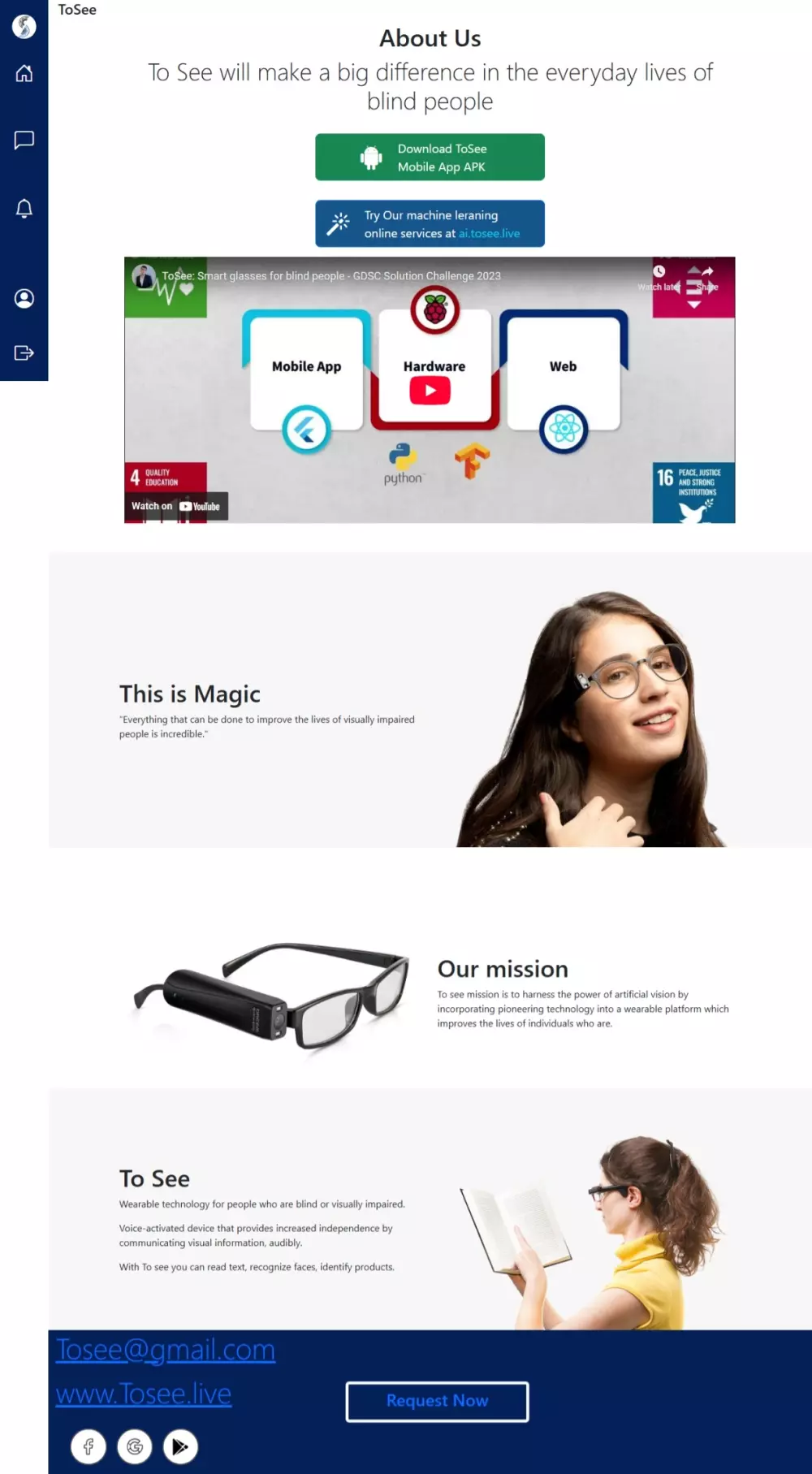صفحة هبوط بإستخدام html, css, js, bootstrap