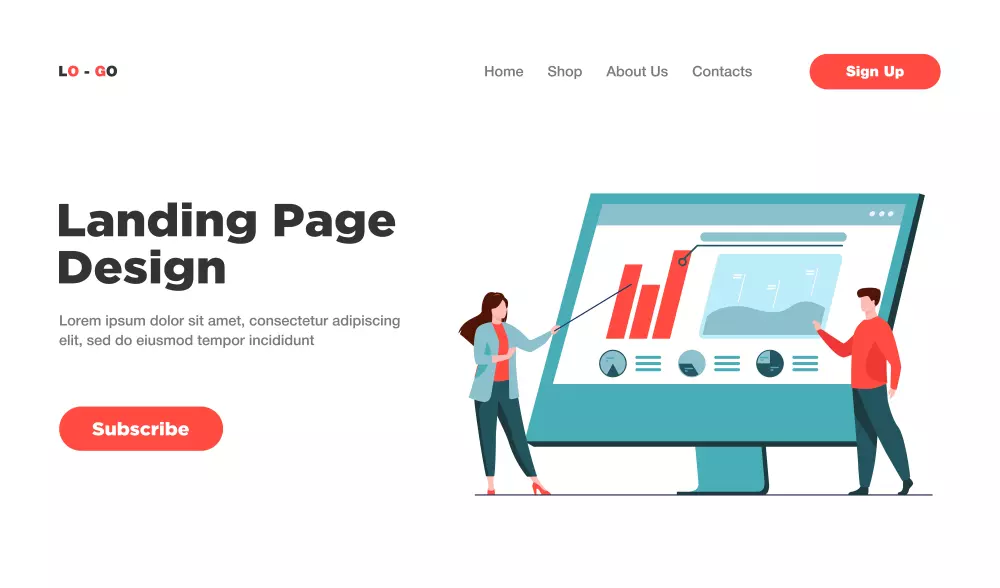 إنشاء صفحة هبوط Landing Page بإحترافية