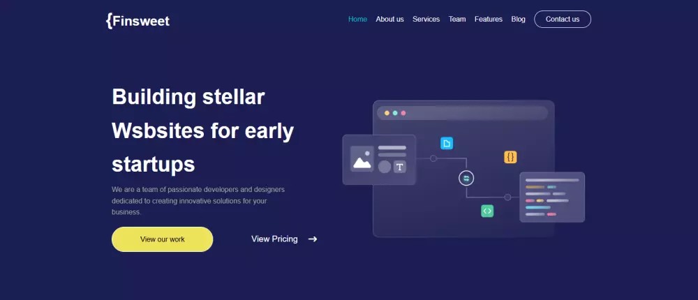 تصميم صفحه هبوط Landing Page بتصميمات عصريه Responsive