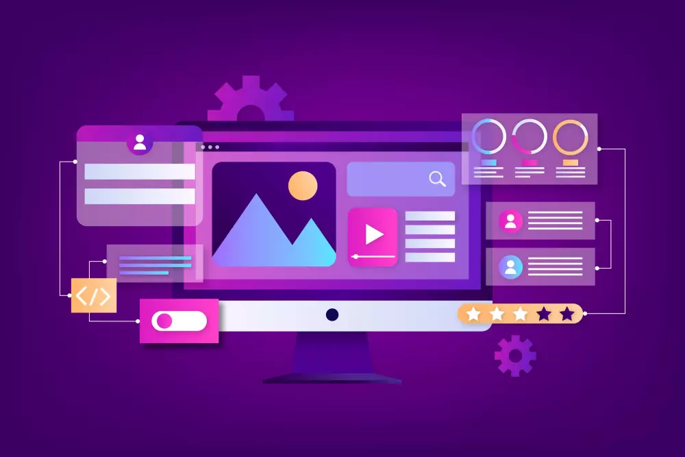 صفحة هبوط landing Page Using Html CSS Bootstrap JS