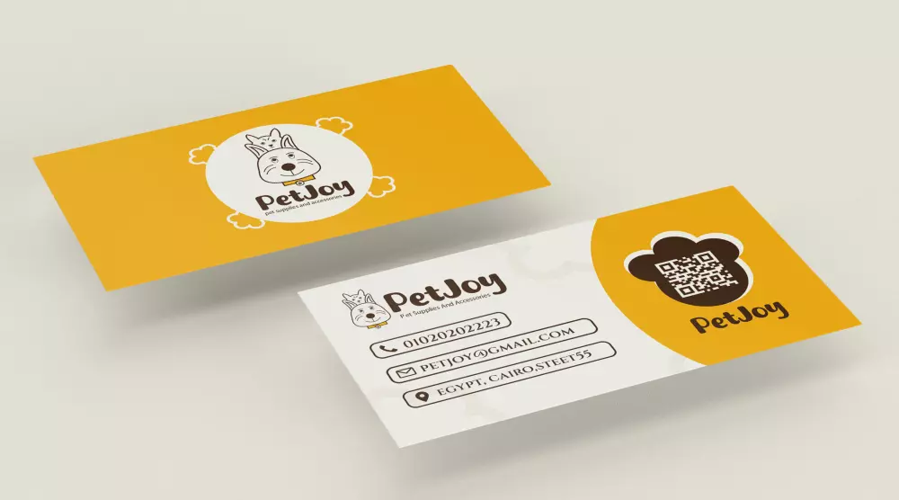 تصميم بطاقة عمل Business card