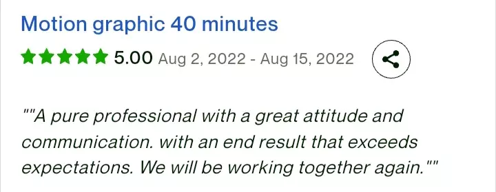 فيديو موشن جرافيك  إحترافي 30 ثانية