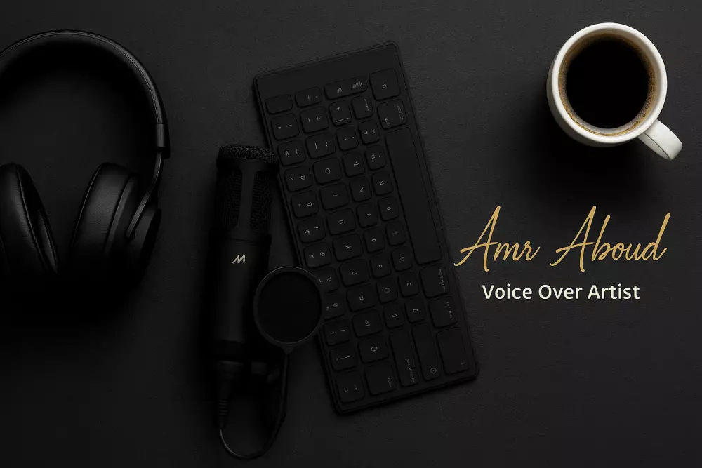 تعليق صوتي احترافي و تسجيل في استوديو احترافي .. 10$ لكل 100 كلمة
