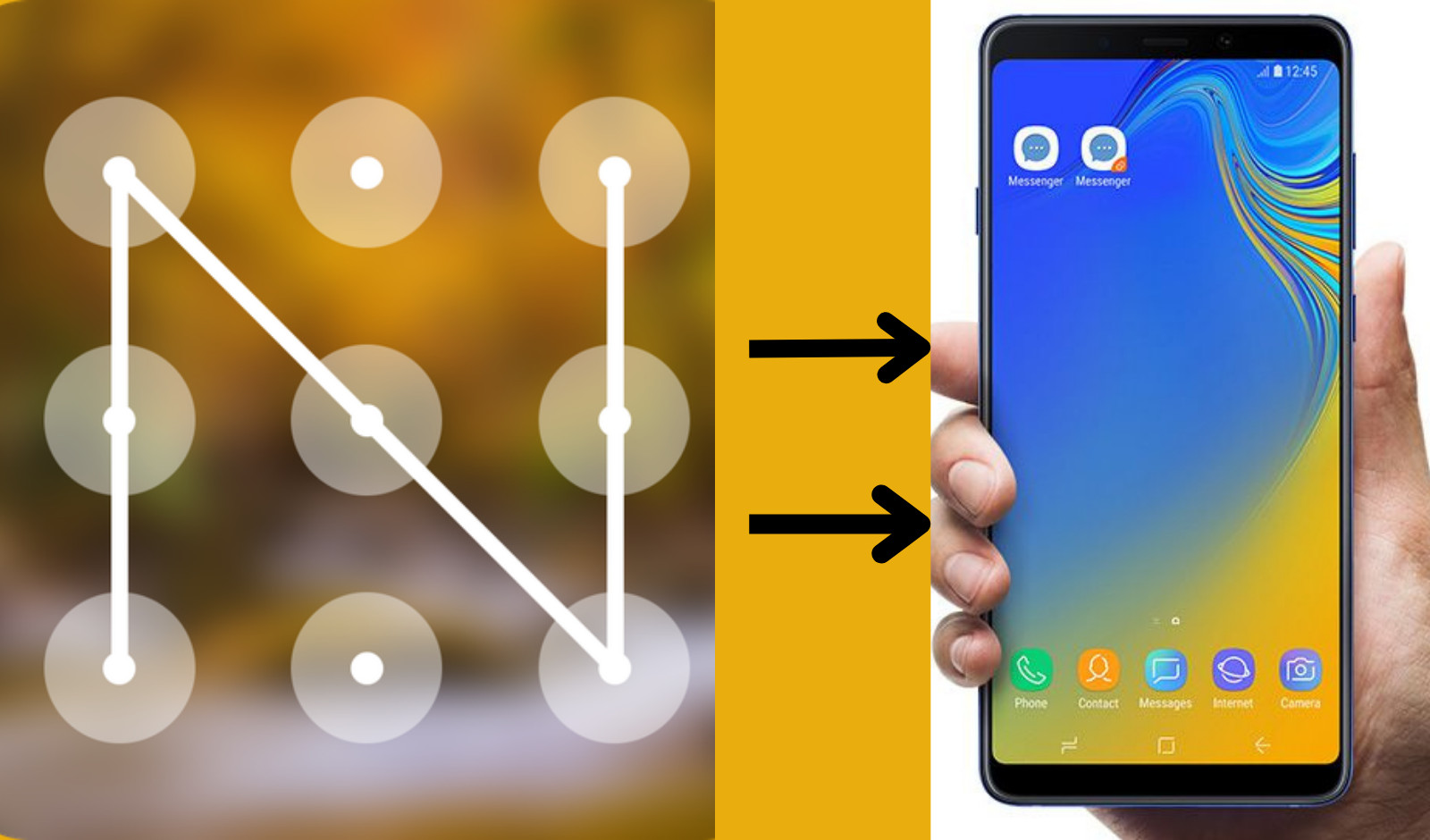سوف اساعدك في حل مشكلة نسيان نمط النمط او الرقم السري لهاتفك