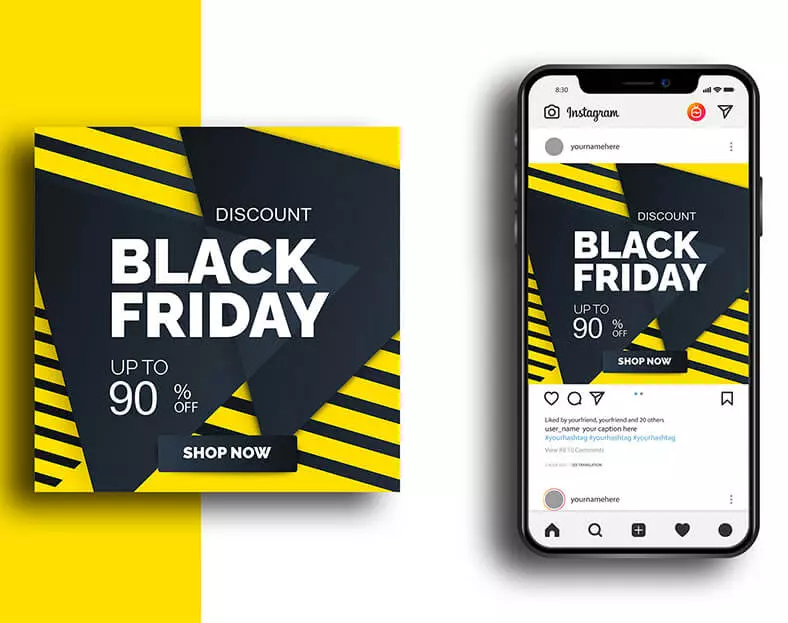 تصميم بوستات انستا