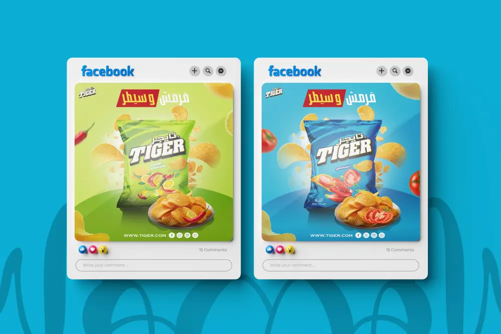 تصميم بوستات وبنرات احترافية للسوشيال ميديا