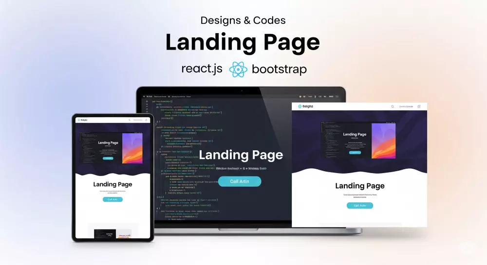 تصميم وتكويد صفحة هبوط (Landing Page)