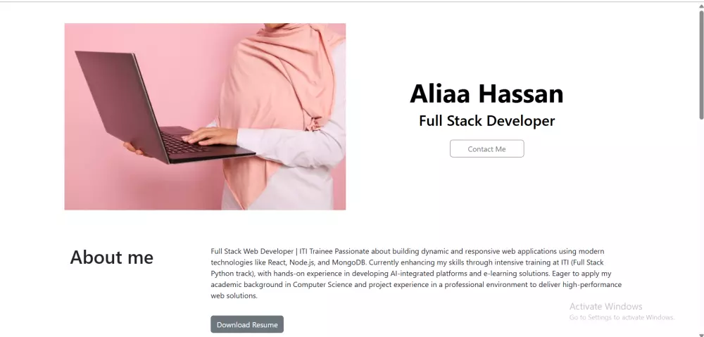 تصميم وتكويد صفحة هبوط (Landing Page)