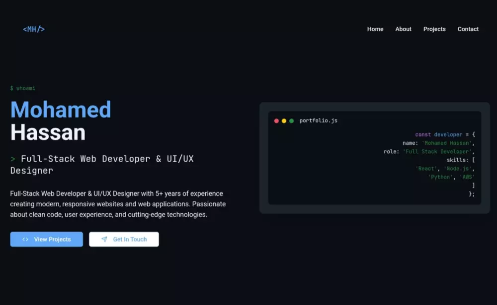 صمّم صفحتك الشخصية (Portfolio) باحتراف وابدأ ببناء حضورك الرقمي