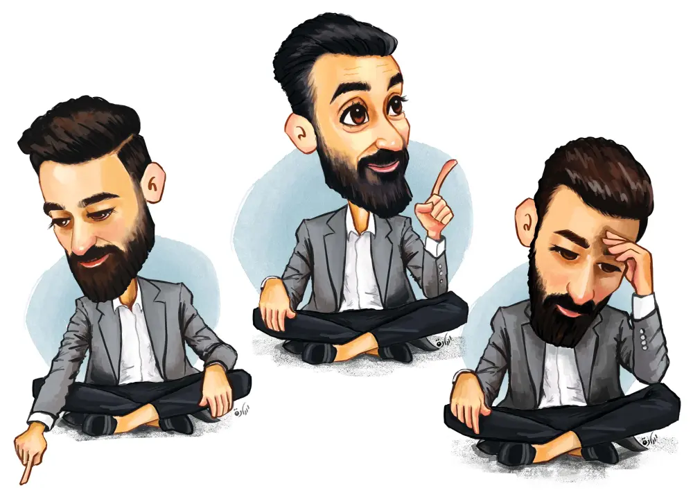 رسم الصور بشكل كرتوني كاريكاتيري