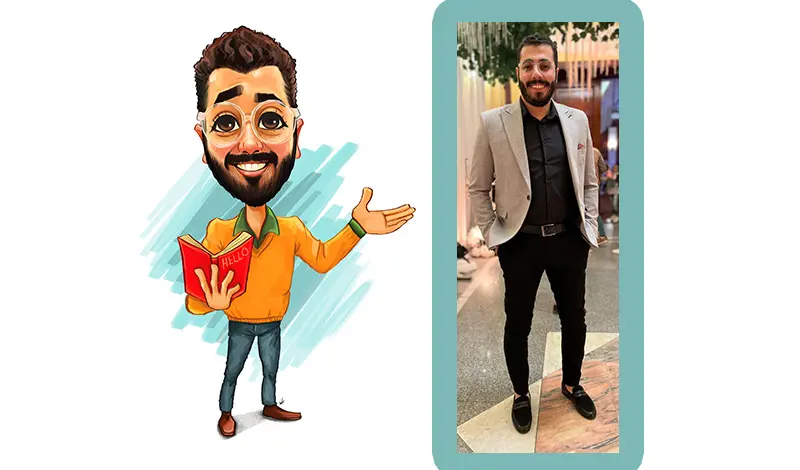 رسم الصور بشكل كرتوني كاريكاتيري