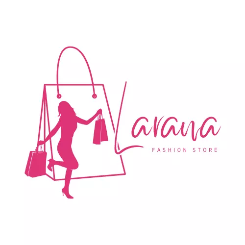 تصميم شعار متجر ملابس نسائية أنيق باسم "Lavana"