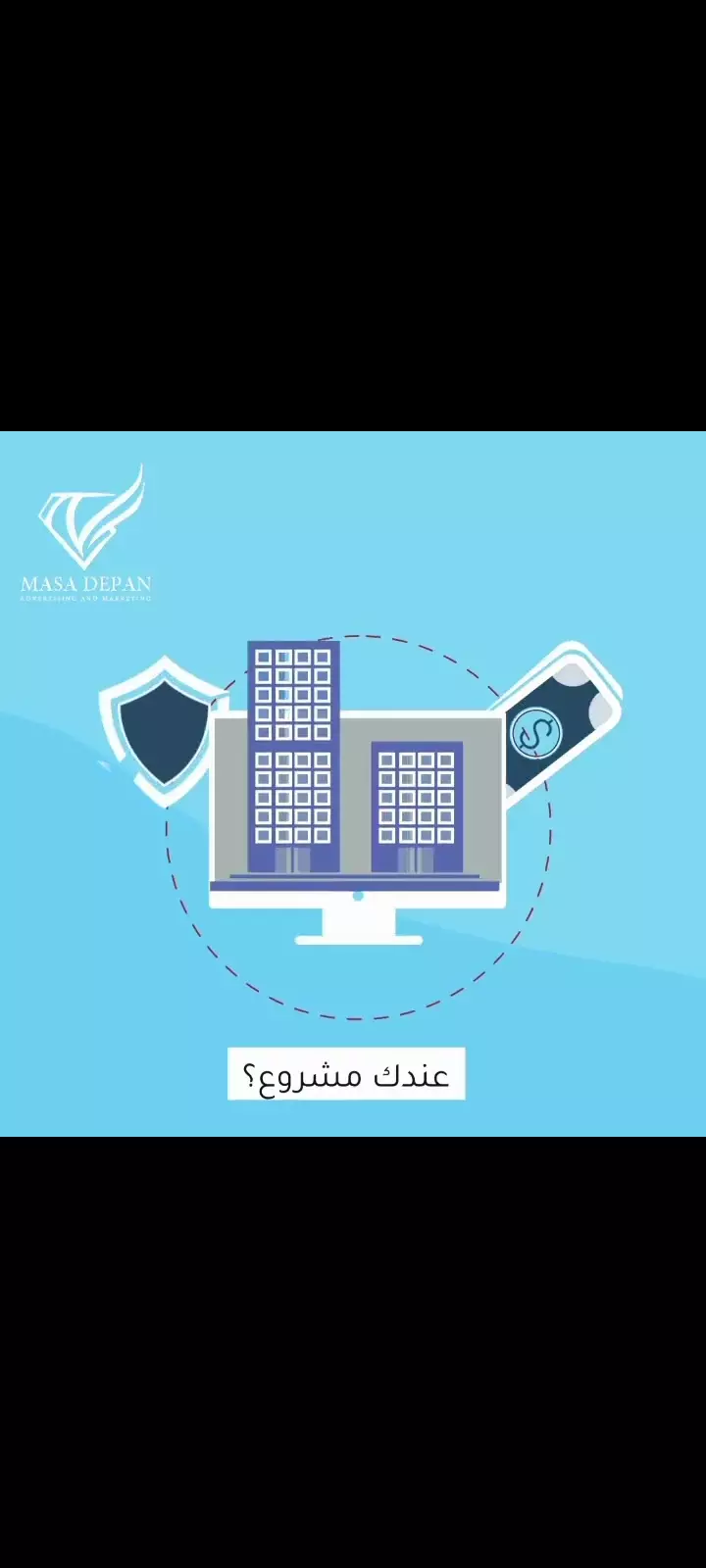 فيديو موشن جرافيك احترافي مدته 30 ثانية بجودة عالية