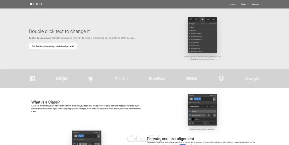 تصميم وبرمجة صفحة هبوط احترافية واحدة (Landing Page)