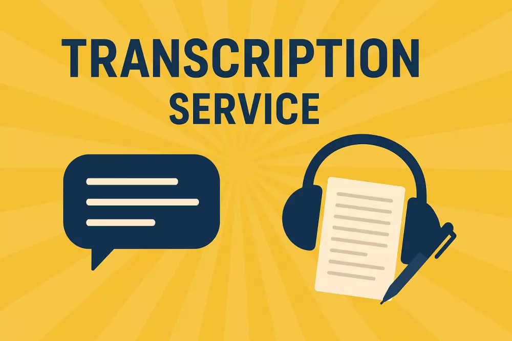 تفريغ صوتي احترافي يدوي باللغة العربية أو الإنجليزية بدقة عالية