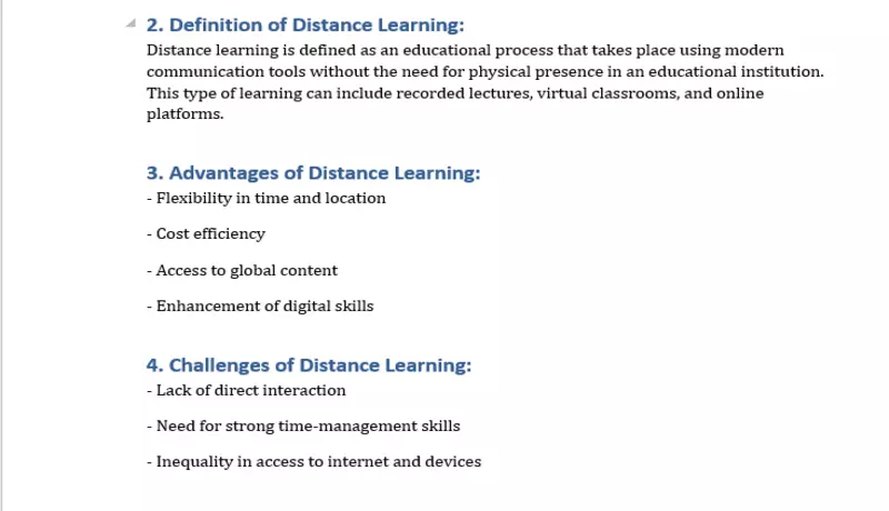 كتابة تقارير احترافية باللغة العربية أو الإنجليزية بصيغة Word