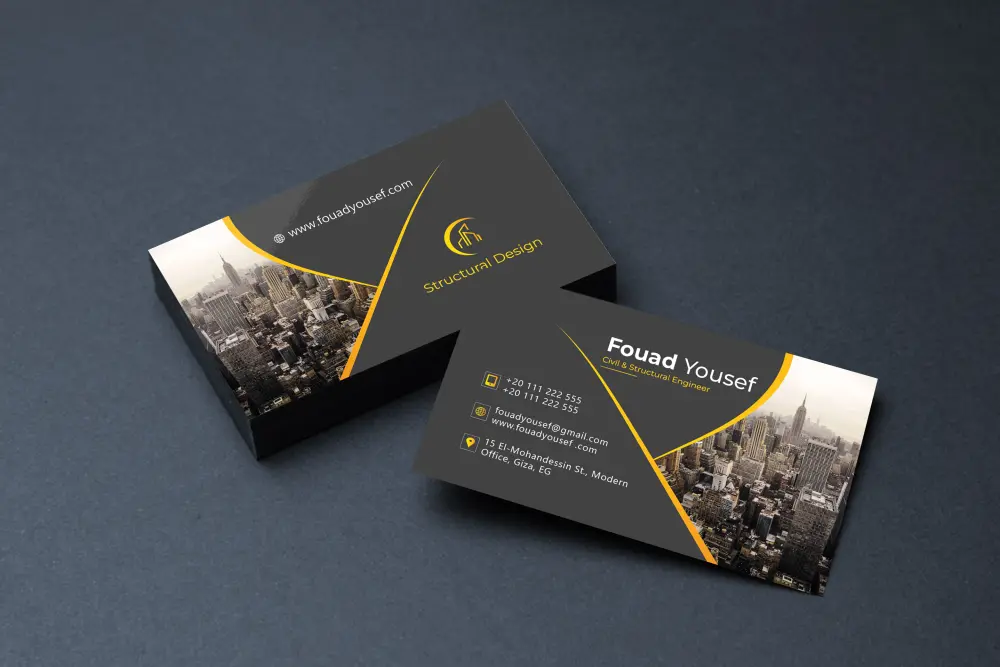 تصميم بطاقة أعمال بزنس كارد Business Card