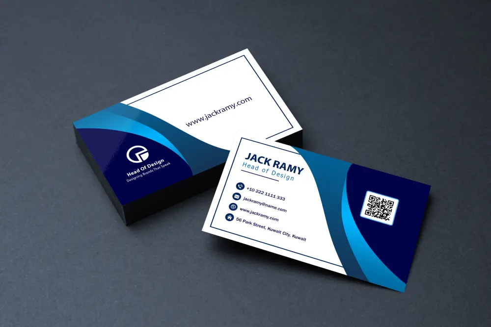 تصميم بطاقة أعمال بزنس كارد Business Card