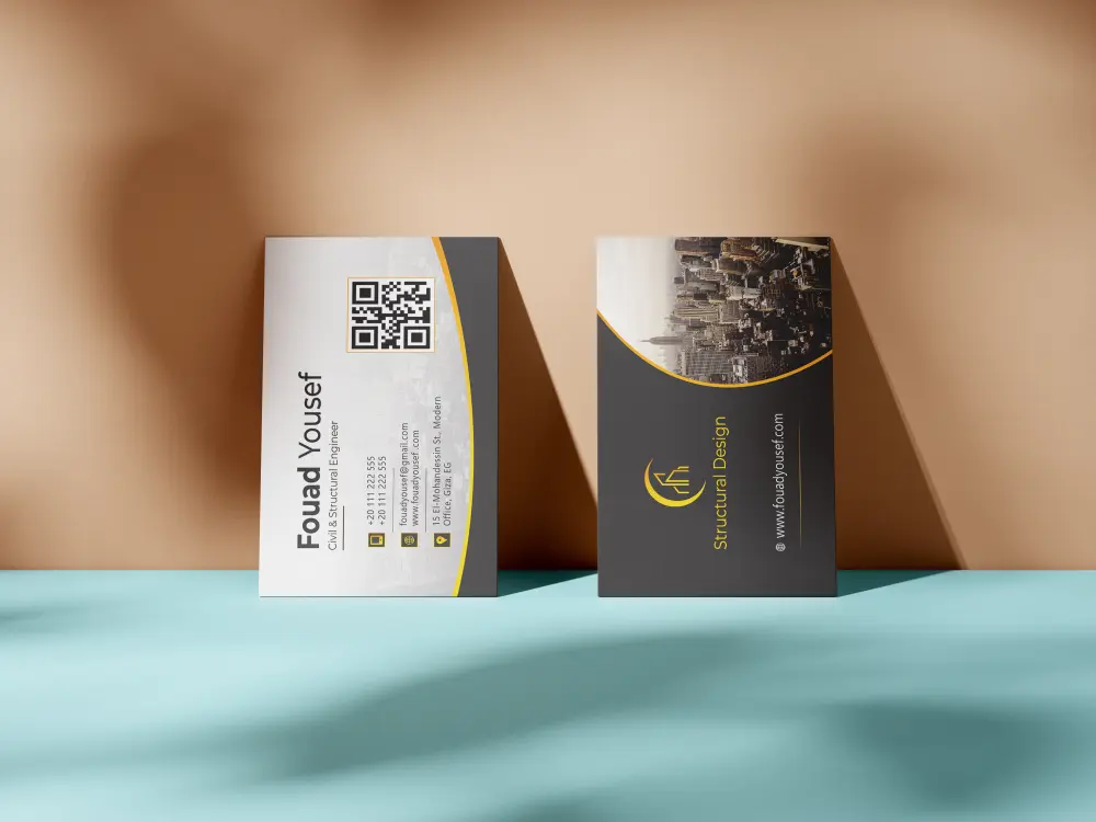 تصميم بطاقة أعمال بزنس كارد Business Card