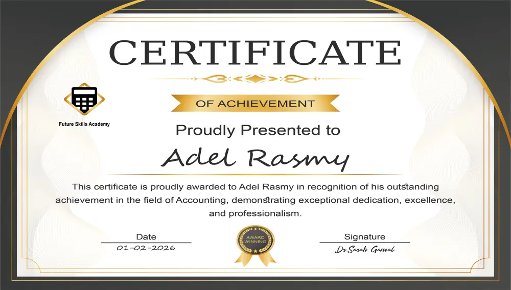 تصميم شهادة شكر وتقدير احترافية