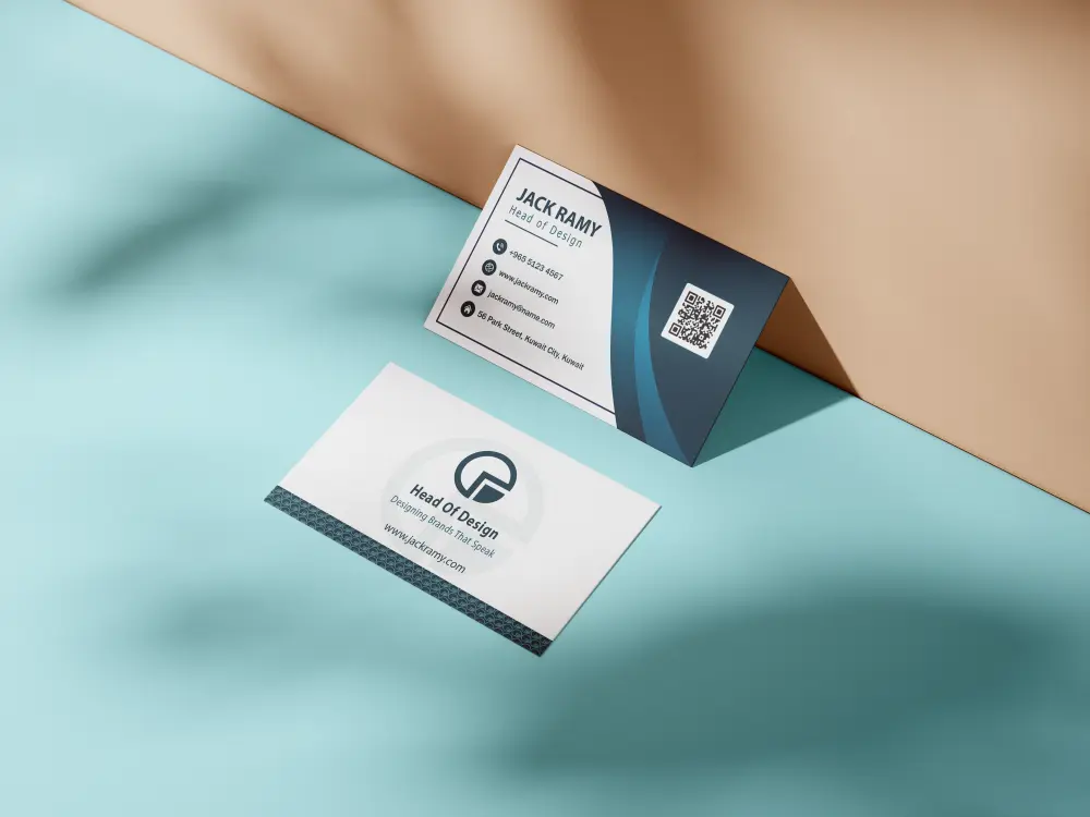 تصميم بطاقة أعمال بزنس كارد Business Card