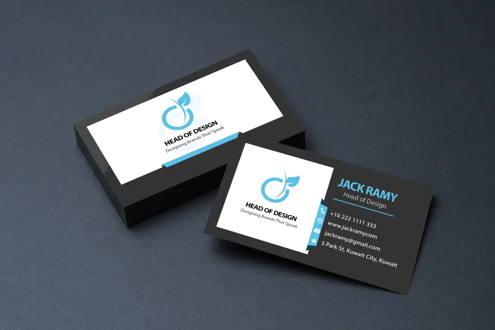 تصميم بطاقة أعمال بزنس كارد Business Card