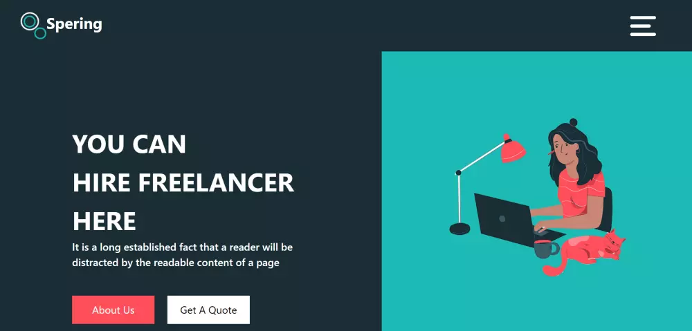 برمجه وتصميم Landing pages احترافية و متجاوبة