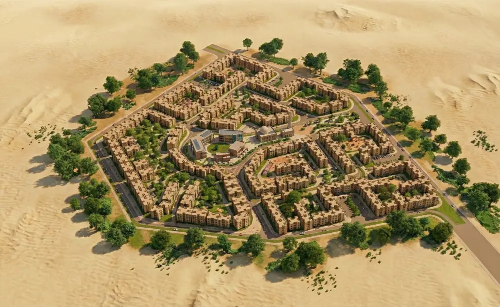 تصميم المجمعات العمرانية بإحترافية.