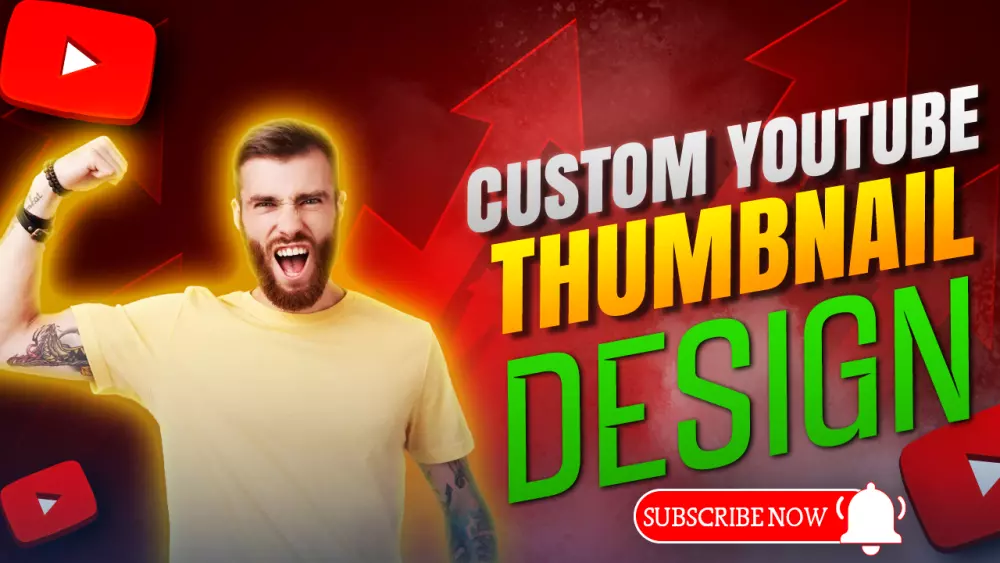 تصميم صور مصغرة احترافية وجذابة لفيديوهات اليوتيوب