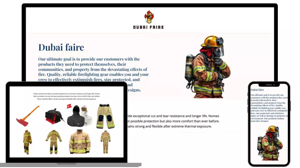 إنشاء موقع الكتروني احترافي