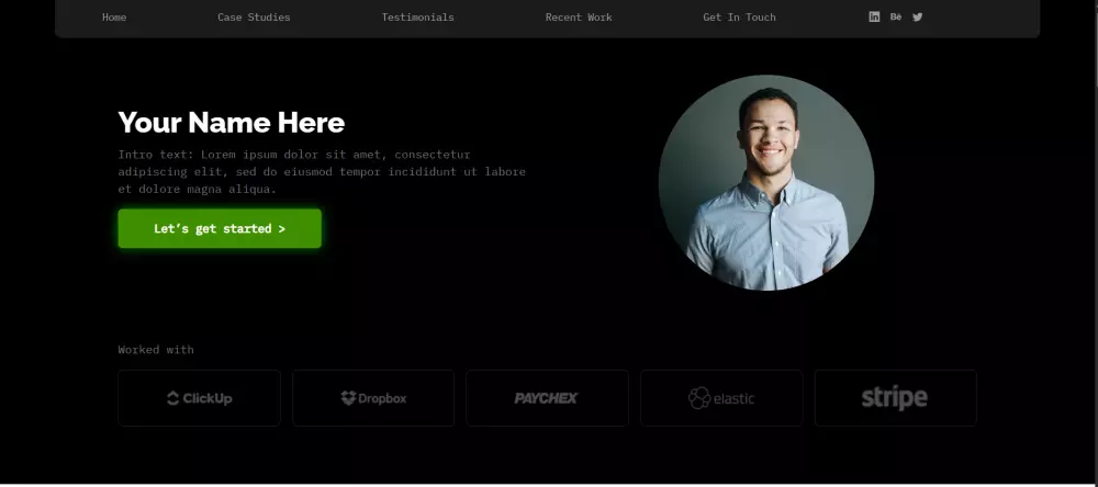 تصميم صفحة هبوط احترافية وجذابة باستخدام أحدث التقنيات (  HTML5, CSS3, JavaScript, Bootstrap and Tailwind CSS)