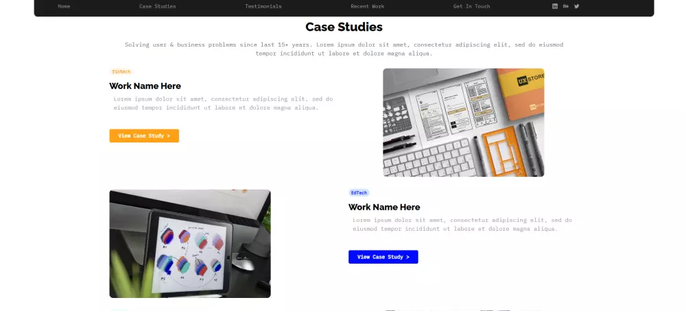 تصميم صفحة هبوط احترافية وجذابة باستخدام أحدث التقنيات (  HTML5, CSS3, JavaScript, Bootstrap and Tailwind CSS)